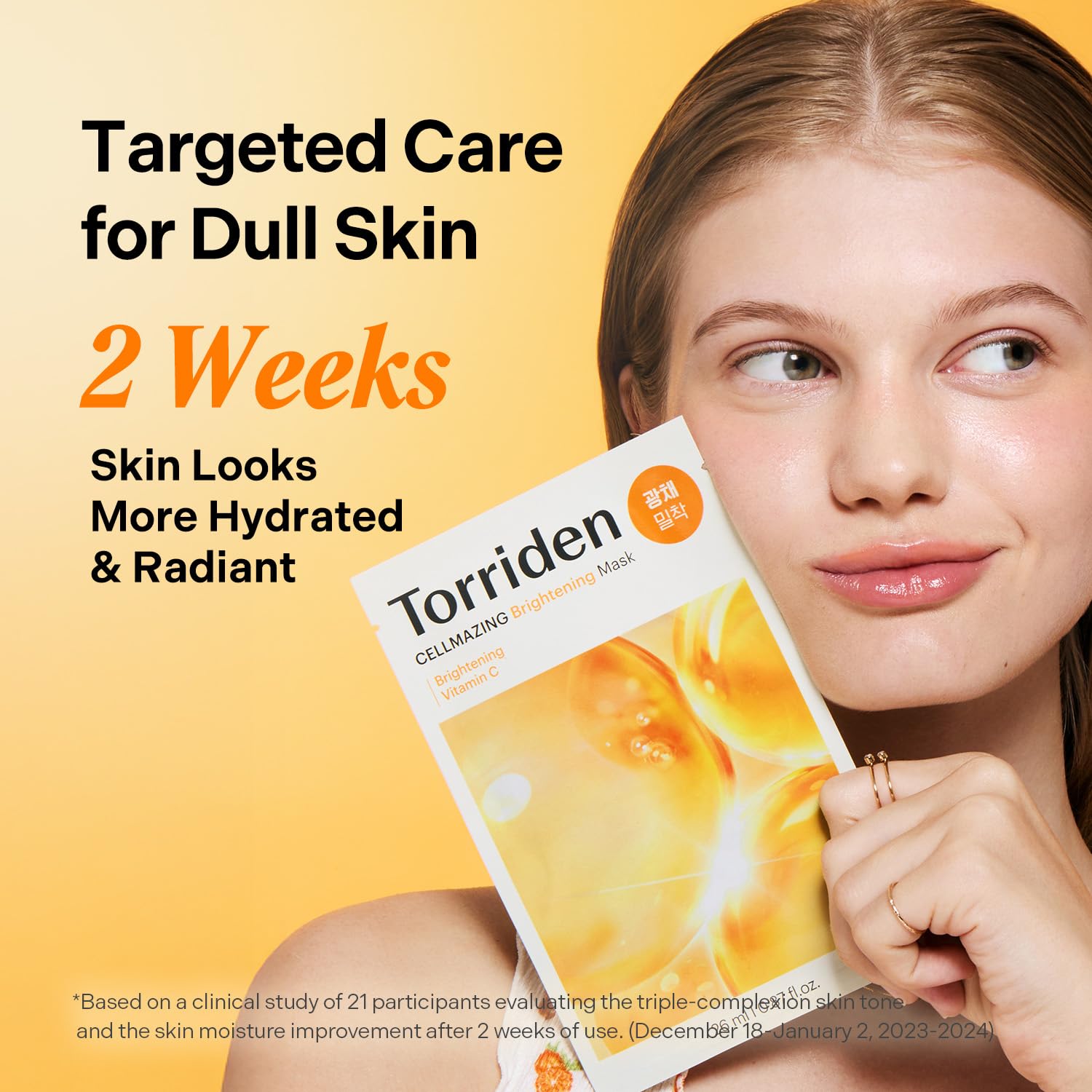 Torriden Cellmazing Vita C Brightening Mask 10 Pack