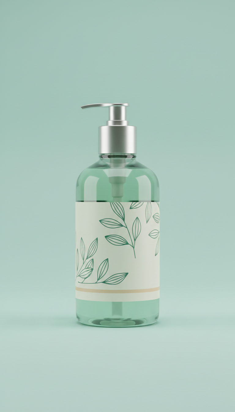 Botanical Purity Cleanser Glass Bottle