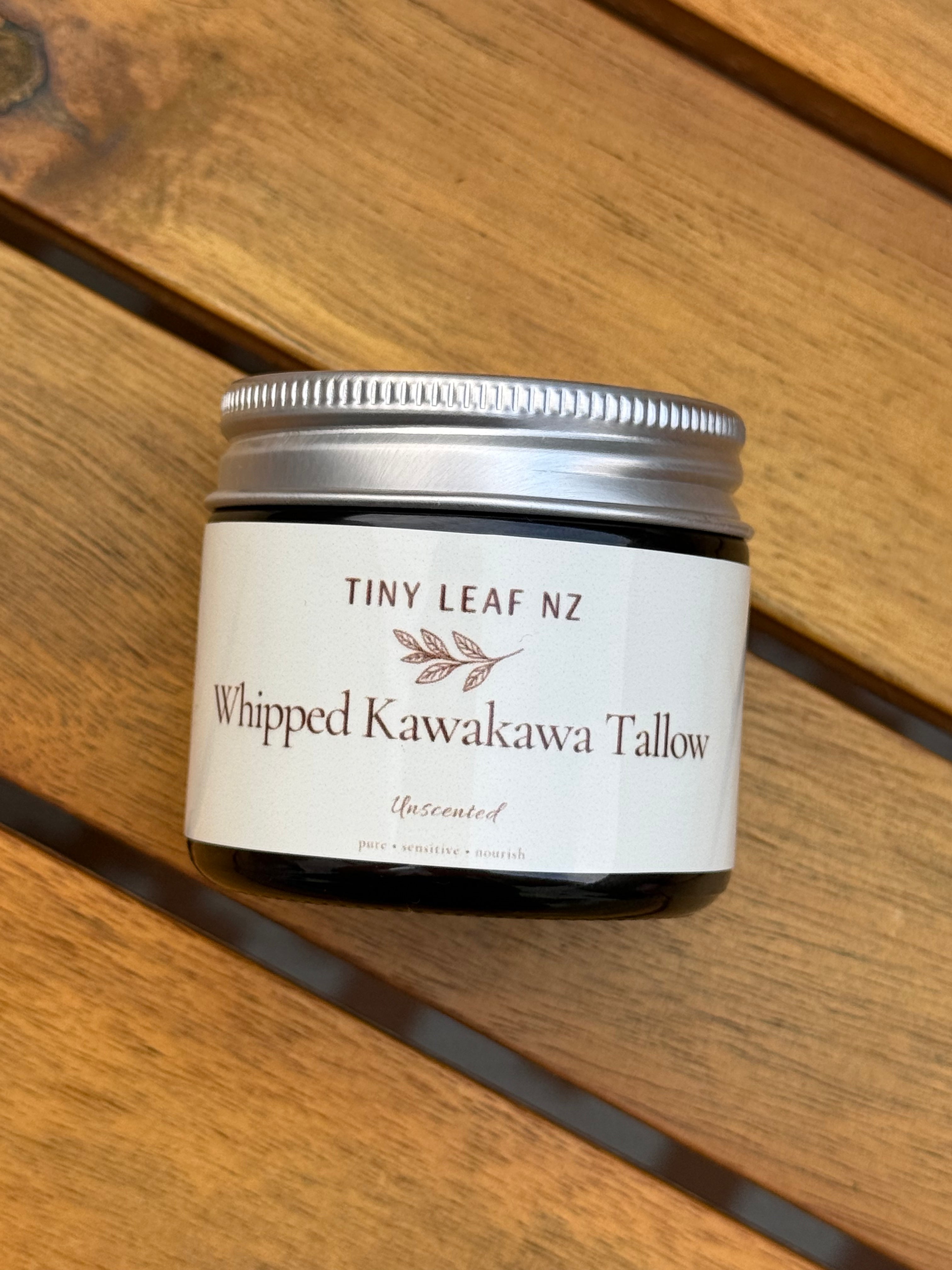 Whipped Tallow Kawakawa Face & Body Balm