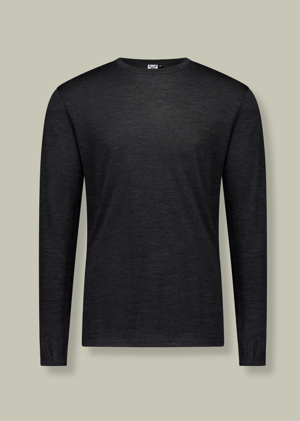Men's OG Long Sleeve - 100% Merino Wool, Slate Grey
