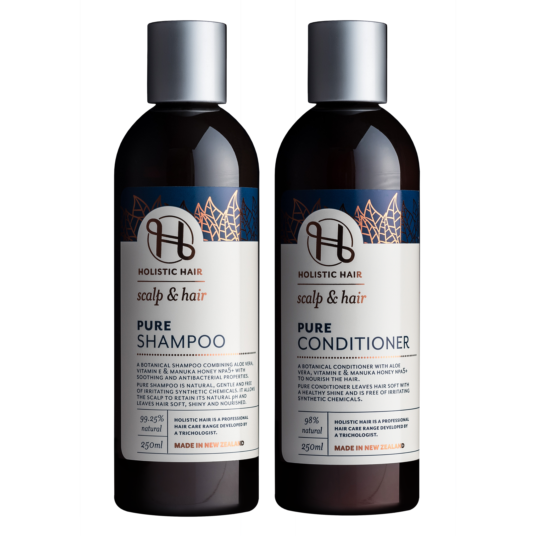 Pure Shampoo and Conditioner 250ml Set