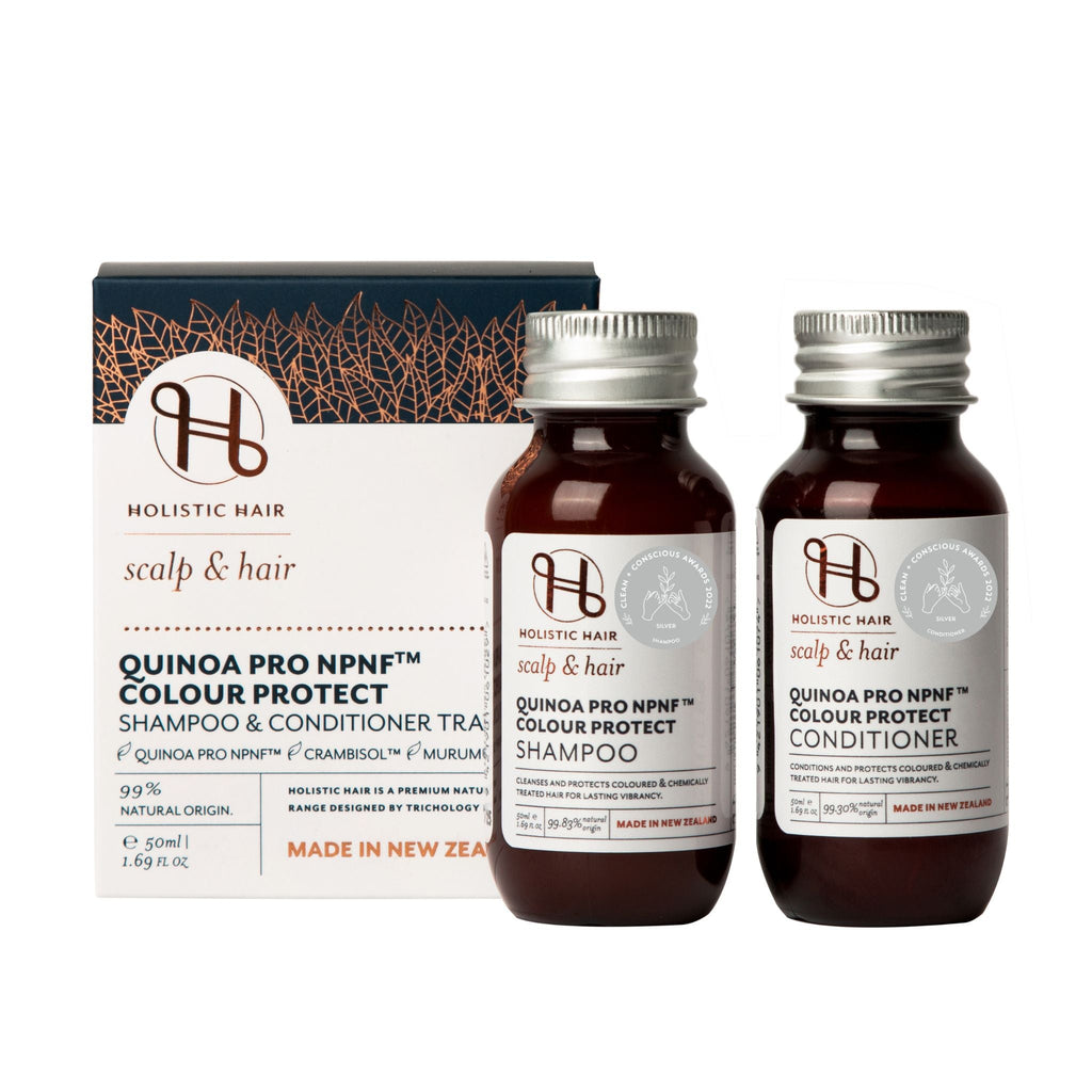 Quinoa Pro NPNF™ Colour Protect Shampoo & Conditioner 50ml Travel Set