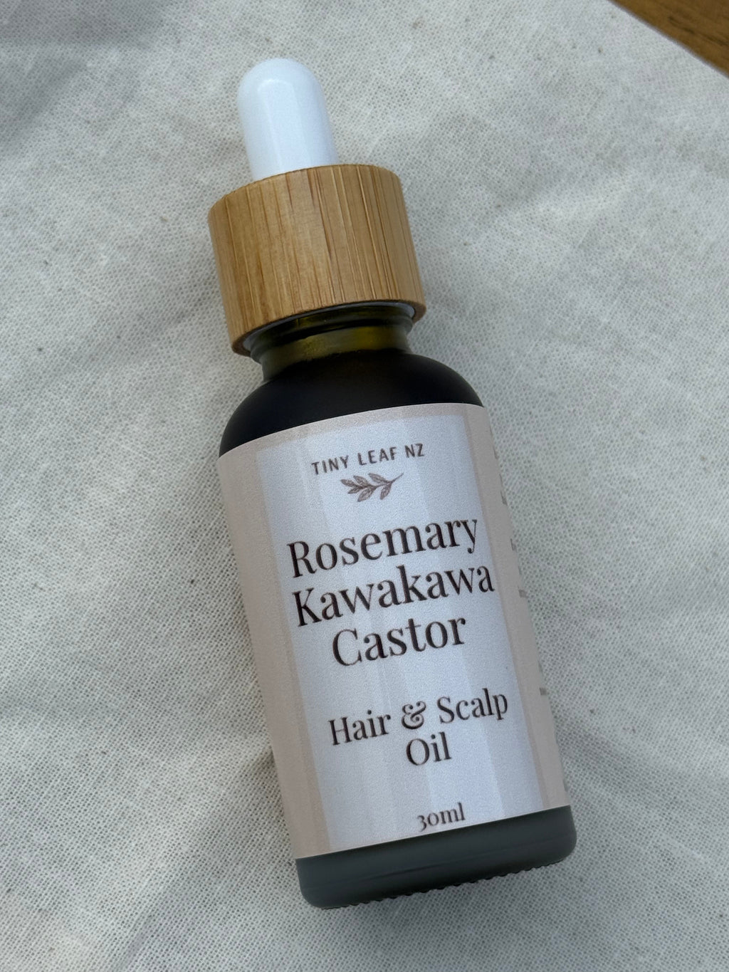 Rosemary Castor Kawakawa Moroccan Hair & Scalp Oil | Natural Scalp Treatment NZ