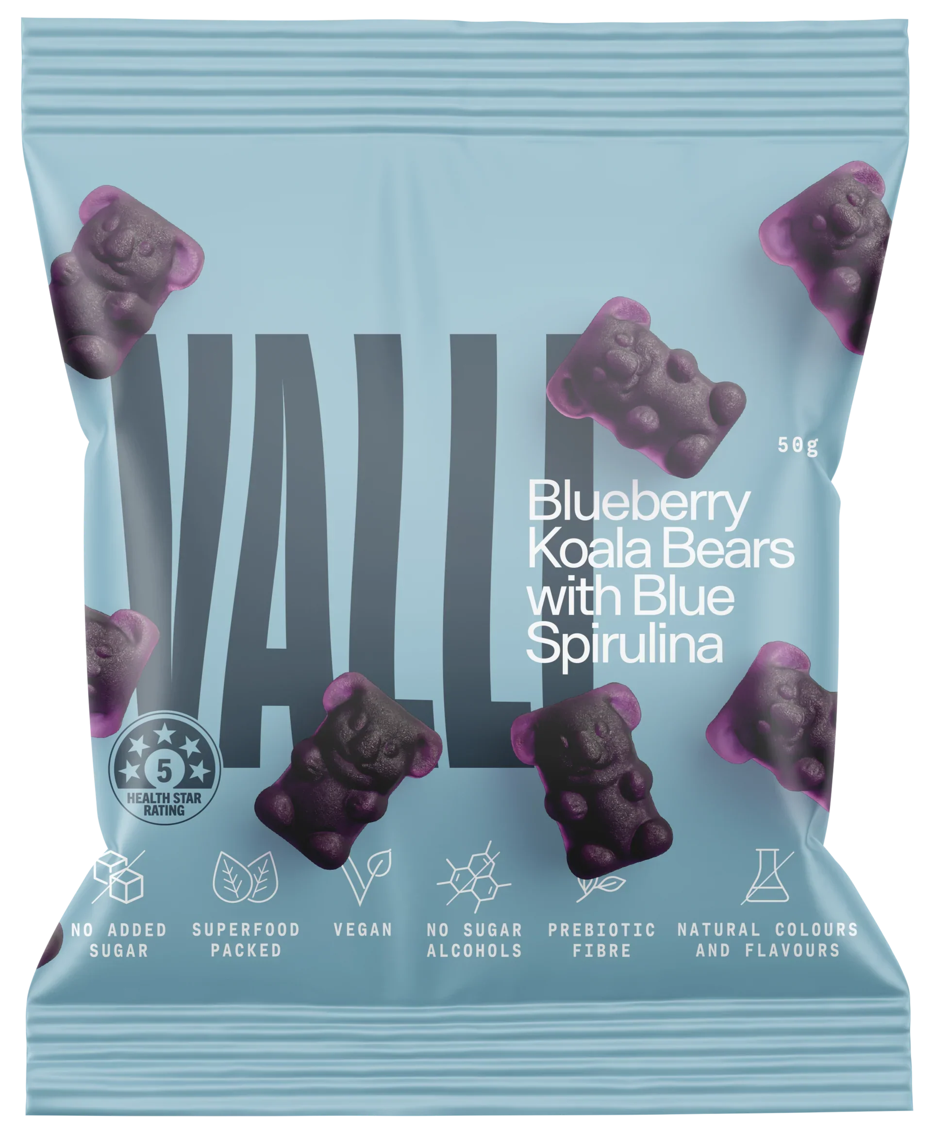 Gummies | Blueberry Spirulina Koala Bears
