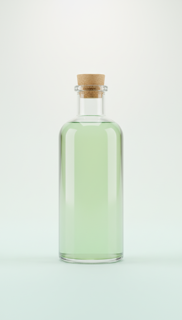 Vitality Tonic Essence Glass Bottle