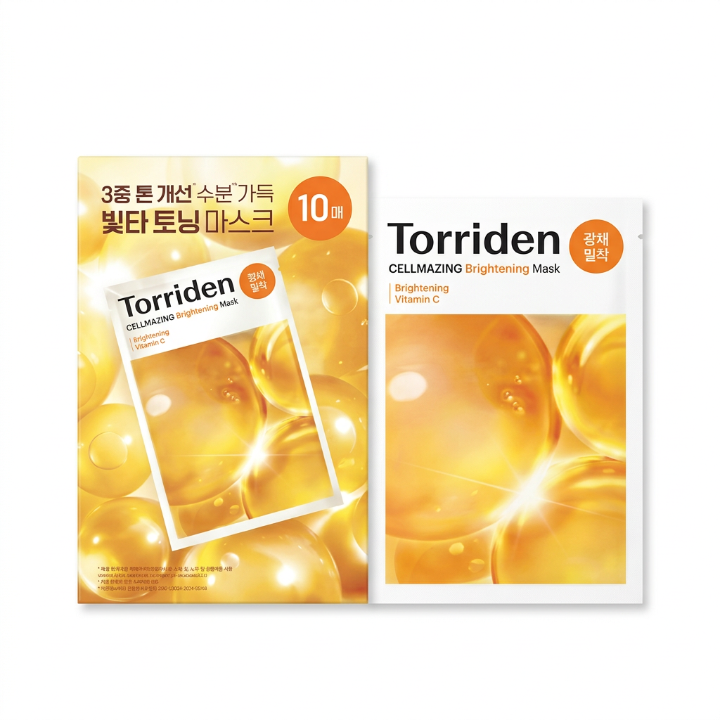 Torriden Cellmazing Vita C Brightening Mask 10 Pack