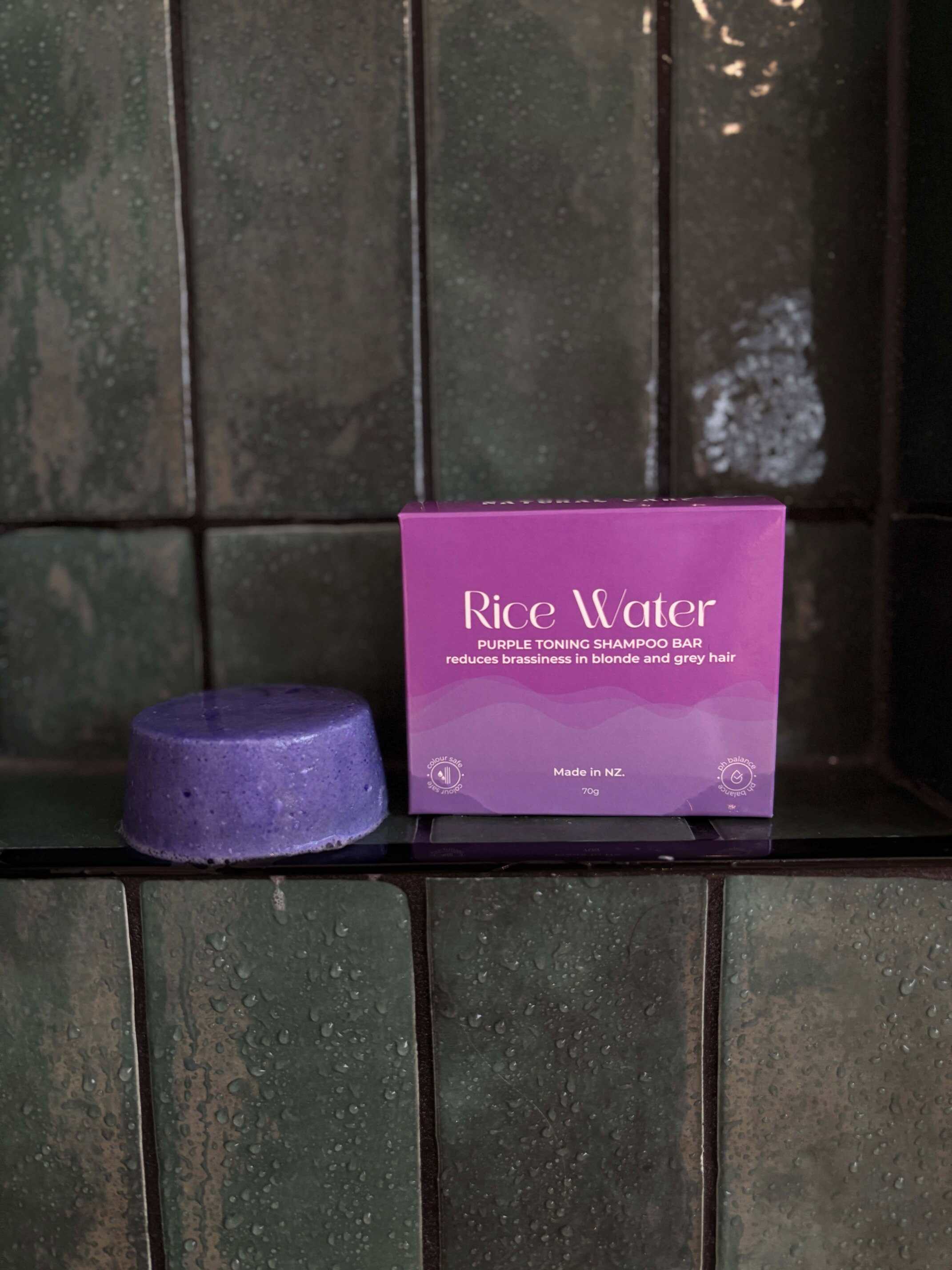 Purple Toning Shampoo Bar - Blonde & Grey