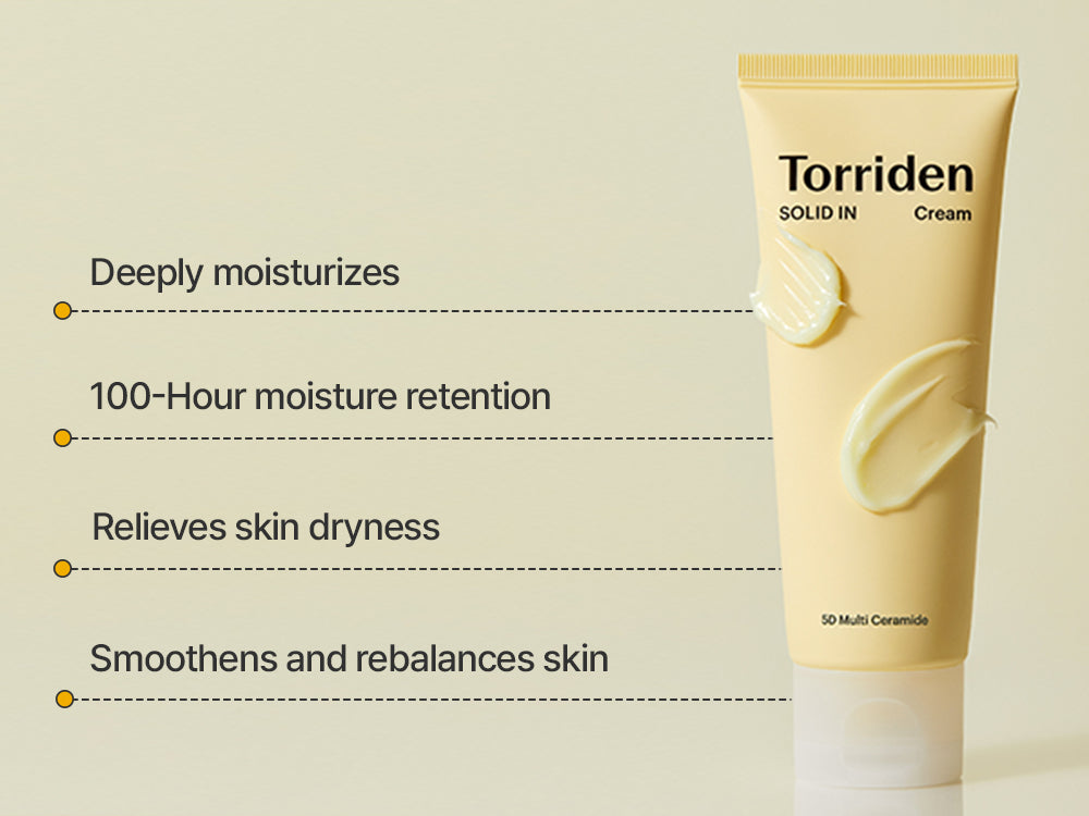 Torriden SOLID IN Ceramide Face Cream YELLOW