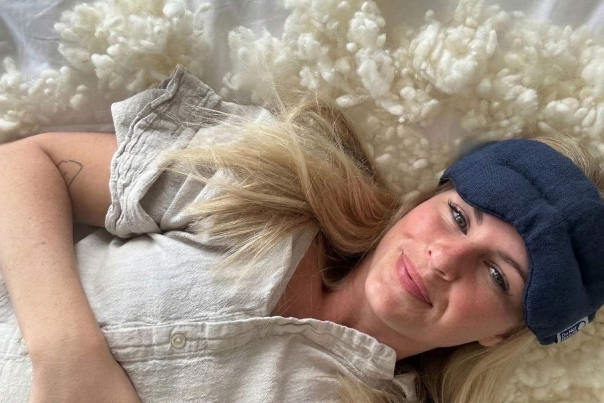 Weighted Eye Mask